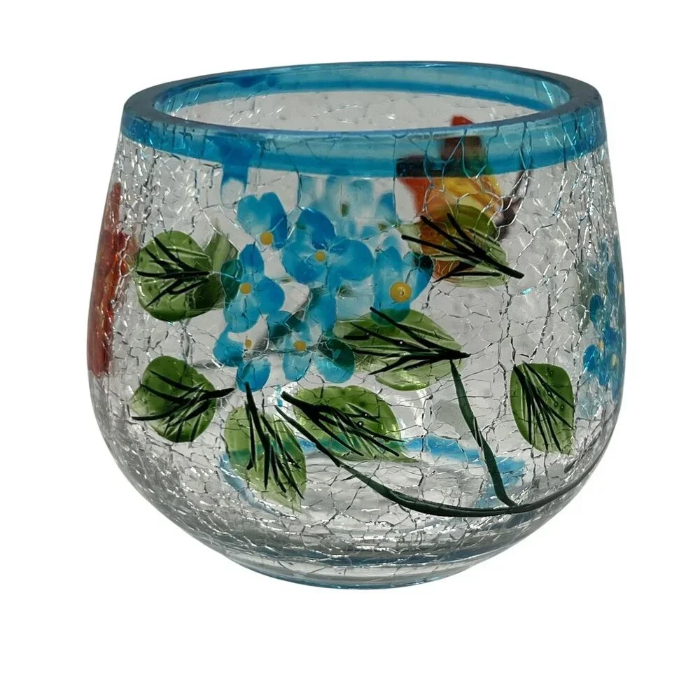 Yankee Candle Crackle Glass Votive Holder 3
